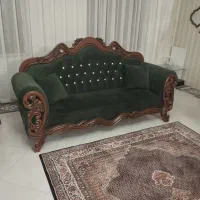 مبل ، میز غذاخوری ، کنسول، تخت 2 نفره در حد نو