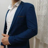 کت تک مردانه/آبی خوش رنگ