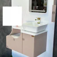 ست کابین و روشویی و آیینه (۶۵ سانتی متر)
