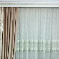 پرده پذیرایی بهمراه کتیبه و والون