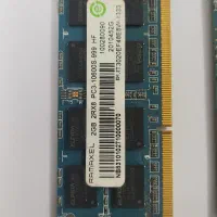 2 رم لپ‌تاپ DDR3 برند راماکسل 2 گیگ مجموعاً ۴ گیگ