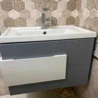 روشویی کابینتی و آینه