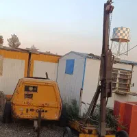 کمپرسور باد صنعتی مدل P175  و چکش گارد کوب