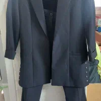 کت و شلوار مشکی زنانه