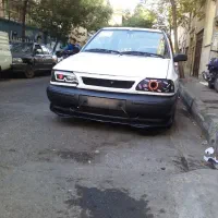 چراغ جلو اسپرت لنز دار و کمک ریگلاژی پراید