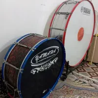دوتا طبل بزرگ ۱متری و۱/۶۰سانت سالم