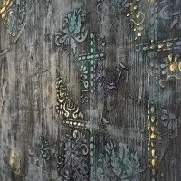 نقاشی ساختمان و پتینه