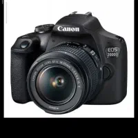 دوربین کانن 2000 d  در حد نو با لوازم جانبی