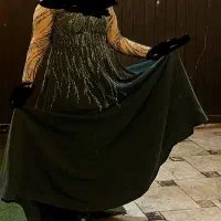 لباس مجلسی  سبزسایز48