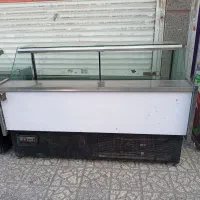 2عدد یخجال ویترینی رو باز