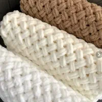 پتوی پافی نوزاد و نوجوان شال مبل