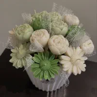 باکس گل شمع