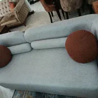 مبل راحتی  مبل جلو تی وی در حد نو سه نفره