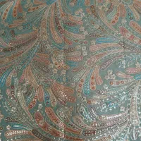 پارچه سوزن دوزی شده مانتویی