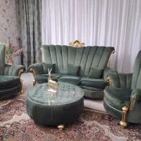 مبل نیمه استیل ۷ نفره