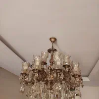 لوستر تمام برنج ۲۰ شعله