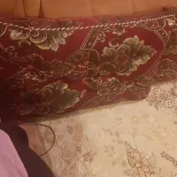 پشتی ترمه دکمه ای