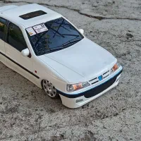 ماکت پژو پارس سفید رنگ خودرویی