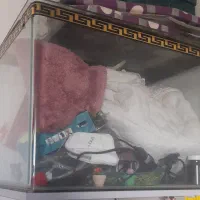 آکواریوم با تمام وسایل جانبی شیشه خم