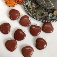 آویز سنگ جاسپر سرخ