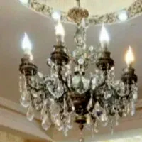 لوستر ۸ شاخه برنز خالص