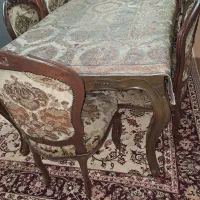 میز هشت نفره چوب گردو کاملا تمیز قیمت ۲۰میلیون