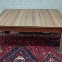 دو عدد میز چوبی  و یک عدد پرزگیر وموگیرشارژی نونو