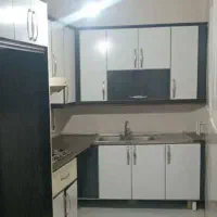 سرویس کابینت بدنه فلزی قوی کامل باسینک و هود
