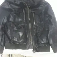 کاپشن چرم.لباس زنانه دخترانه بچگانه.دونه ای ۵۰هزار