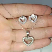 نیم ست نقره