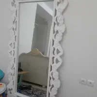 دوعدد اینه سالنی تمام چوب کارشده