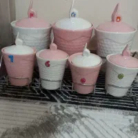 جا ادویه ای با استند فلزی