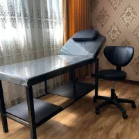 تخت ماساژ و صندلی استادکار