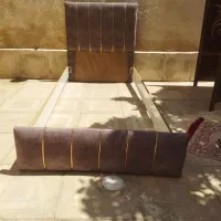 دوتا تخت یک نفره بدون کفی