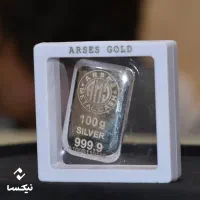 استثنائی ترین قیمت شمش نقره 100 گرمی ساچمه طلا