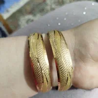 طلا النگو نیم پوش درحدنوسایز3