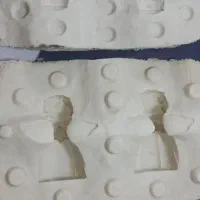 قالب سیلیکونی با پس قالب فایبرگلاس مجسمه