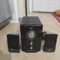 اسپیکر ۳ تیکه همراه کیبرد بی‌سیم با موس تسکو