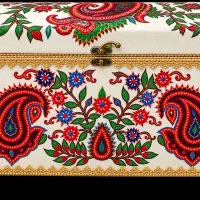 ساخت انواع صندوقچه پته و مخمل و ....