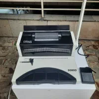 دستگاه صحافی سیمی کردن کتاب جزوه مارپیچ فلزی آکبند