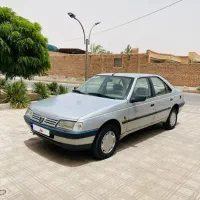 پژو 405 نقره ای 90 درجه یک