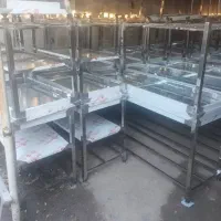 میز استیل سینک وان هود  میزکار کابینت ترولی آبچکان