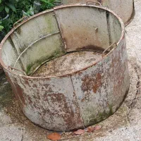 قالب چاه آب و چرخ دستی چاه کنی