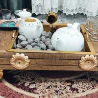 منقل چوب روس اصلی ضد آب
