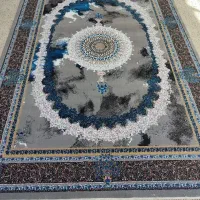 فرش۱۲متری دودی طلاکوب ۷۰۰شانه نما حاجی حسینی طلاب