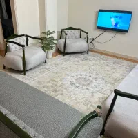 کرم رنگ ۱تخته فرش ۶ متری ۱تخته ۹ متری