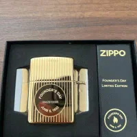 فندک زیپو روکش طلا لیمیتد بزرگداشت تاسیس زیپو