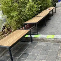 چهار پایه کف چوب