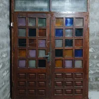درب قدیمی بزرگ آنتیک اندازه ۲/۳۵ × ۱/۷۰