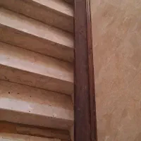 کتیبه چوبی ساده پرده